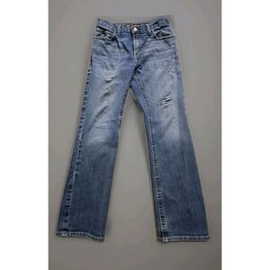 Ariat FR Jeans M4 Low Rise Boot Distressed  CAT 2 Flame Resistant Work 33x34